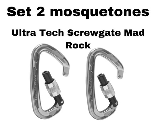 Mosqueton Ultra Tech Screwgate Mad Rock