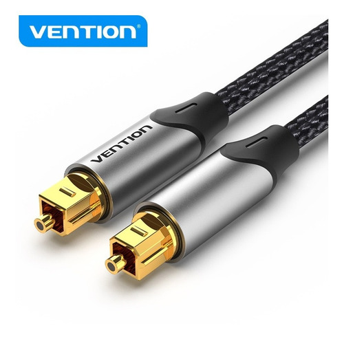 Cable Digital Premium Toslink 2m Optico Tv 7.1 Reforzado Oro