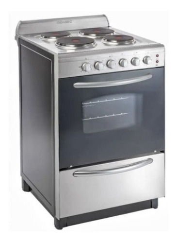 Cocina Domec Electrica 56cm Acero Inoxidable Cexg Digiya