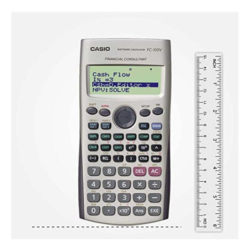 Imagen 4 de 6 de Calculadora Financiera Casio Fc-200v Relojesymas