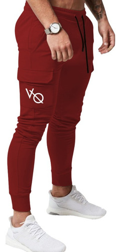 Pants Jogger Deportivo Slim Fit Vanquish V Q Cargo 2306 Am7