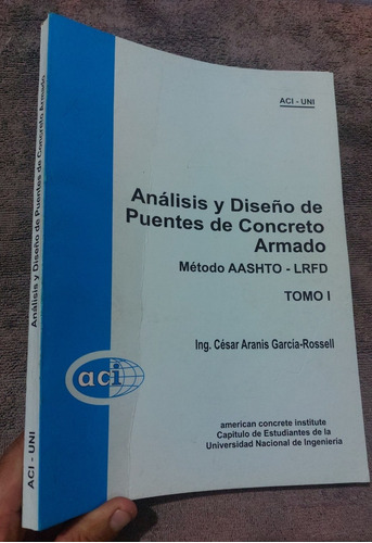 Libro Análisis De Diseño De Puentes De Concreto Armado Uni