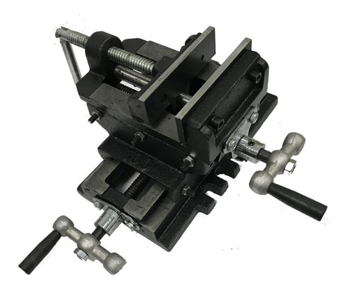 Morsa Plana Cruz 4 Pulgadas 100mm Taladro Agujereadora Banco