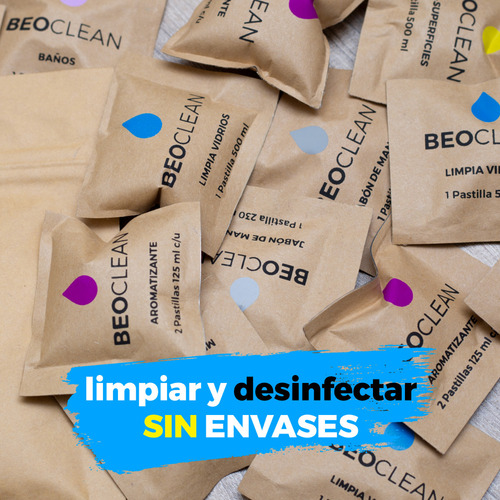 Kit De Limpieza Completo Biodegradables Para Todos Espacios