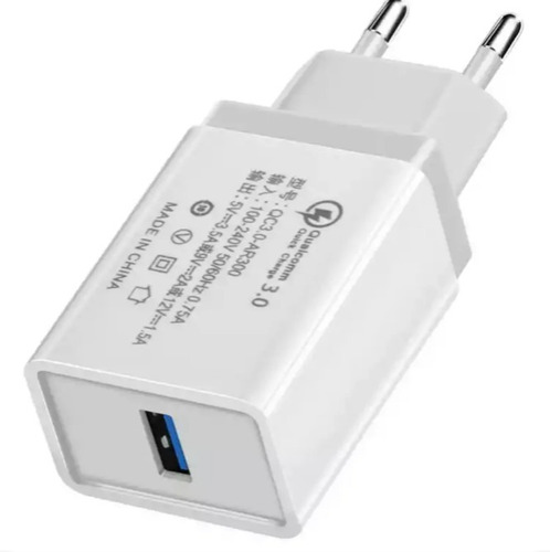 Cargador De Pared/adaptador/carga Súper Rapida - 3.0 Amp.