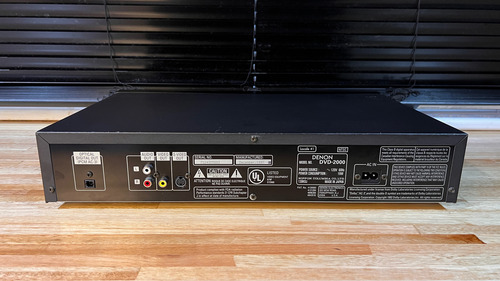 Hermosa Compactera Denon Dvd-2000!!!!!!!! Tbaudio Negro (Usado)