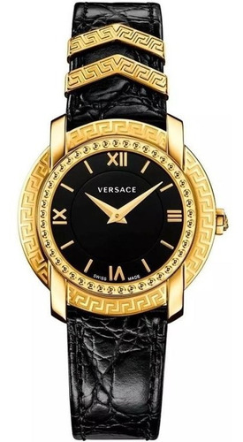 Reloj Versace Dv25 Piel Nuevo Original Para Dama
