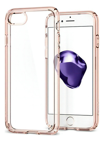 Funda Spigen De Ultra Hybrid 2 Para iPhone 7 | 8 Color Rose Crystal