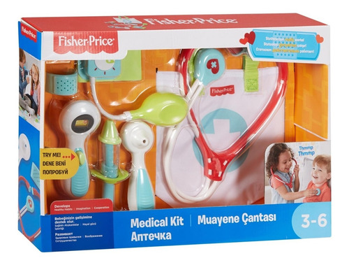 Imagen 2 de 4 de Kit Medico De Niños Fisher-price