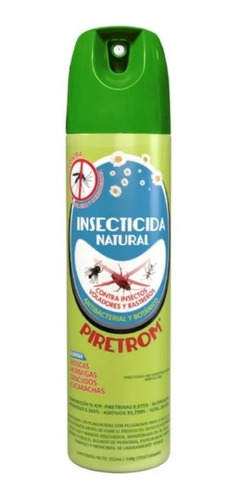 Insecticida Botánico Piretrom Voladores Y Rastreros Moscas 