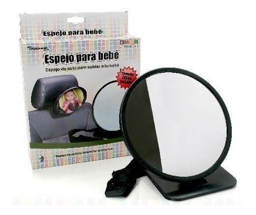 Imagen 2 de 6 de Espejo Retrovisor Grande Auto Para Ver Bebe Baby Innovation