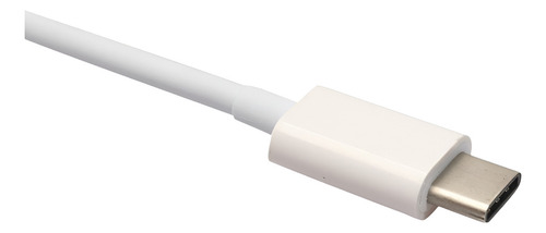 Usb Tipo C Otg Carga Y Datos Macho Hembra Teléfono Hdd Color Blanco