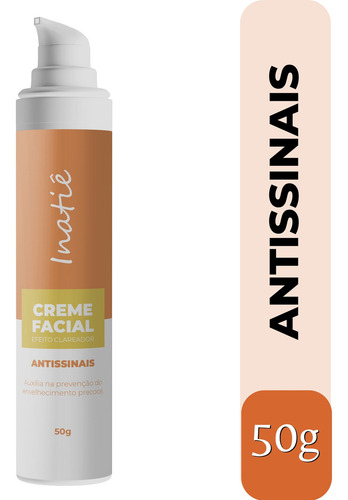 Creme Facial Clareador Antissinais Vit C Colágeno 50g Momento De Aplicação Dia/noite Tipo De Pele Todo Tipo De Pele