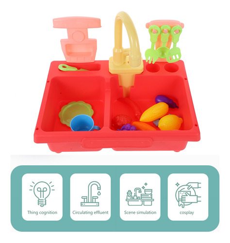 1 Juego De Aparatos De Cocina De Simulación De Juguete Eléct