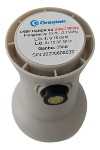 Kit 3 Lnbf Banda Ku Single Universal Hd E Digital Greatek