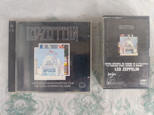 Cd Led Zeppelin Cassette Onda Purple Pappo Kiss Hermética