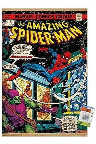 Marvel Comics - Spider-man - Portada # 137 Póster De Pared C