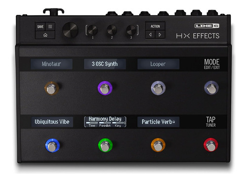 Line 6 Hx Effects Multi Pedal Negro