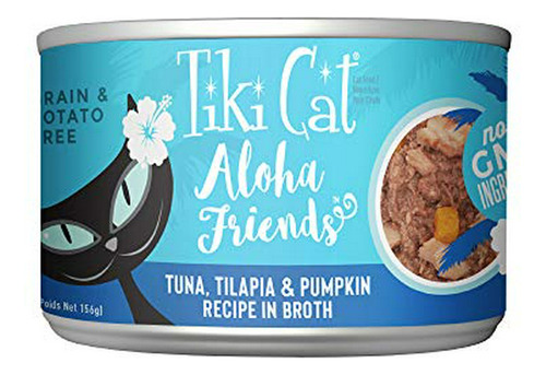 Tiki Cat Aloha Amigos Grano-libre, Baja En Carbohidratos Ali