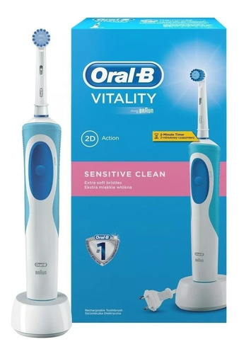 Cepillo Eléctr Oral B Sensitive Clean Alemán Ver Descripción