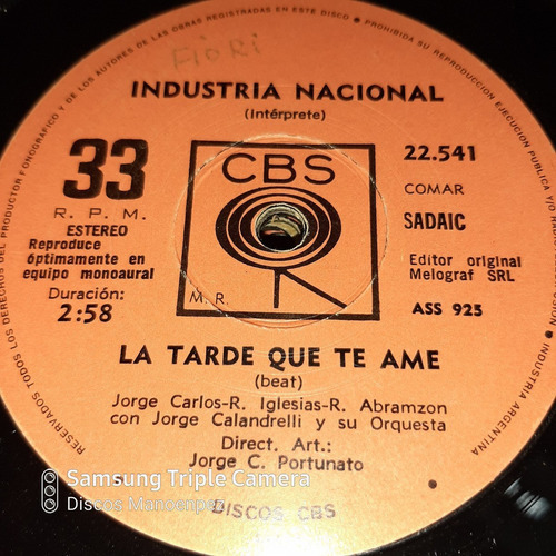 Simple Industria Nacional Cbs C12