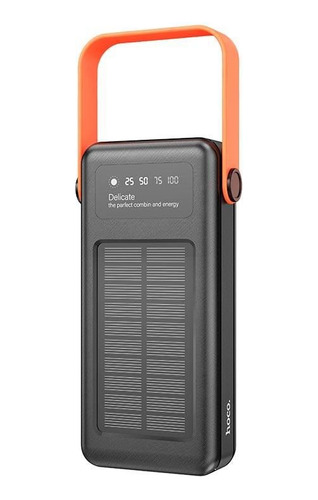 Power Bank 30.000mah 22.5w Carga Solar Hoco Db33 Plus 12en1 