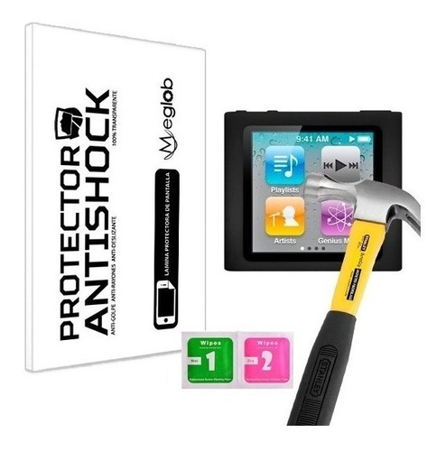 Protector De Pantalla Antishock Apple iPod Nano 6