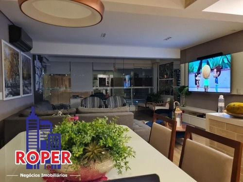 Imagem 14 de 19 de Lindo Apartamento De 115 M²/3 Suites/3 Vagas/ Varanda Gourmet À Venda No Tatuapé, São Pulo - Ap01178 - 69878142