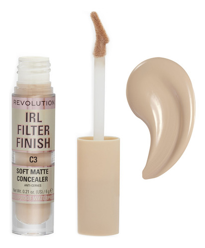 Corrector Líquido Irl Finish Matte Revolution Waterproof 6g