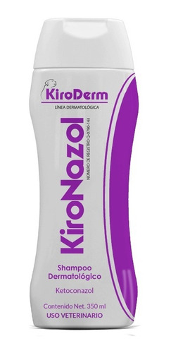 Shampoo Dermatológico Kironazol 350 Ml Kirón 