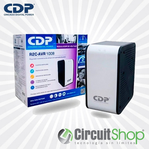 Regulador De Voltaje Cdp Rc2-avr1008 500w Circuit Shop
