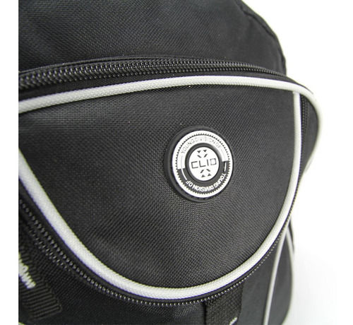 Mochila Clio Escolar Juvenil Costas Clássica Mb6006a Preto