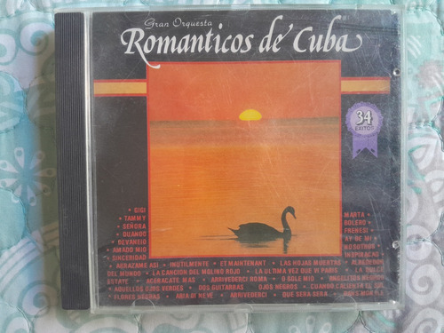 Cd Gran Orquesta Romanticos De Cuba 34 Exitos