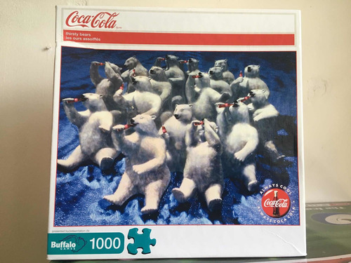 Rompecabezas Original Coca Cola Búfalo Ganes 1000pzas