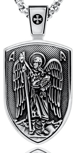Venicebee Arcángel San Rafael Protégenos Medalla Santo Ángel