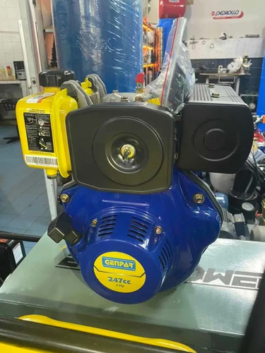 Imagen 4 de 7 de Motor Eje Libre A Gasoil (diesel) Genpar 5 Hp, 3.600 Rpm.