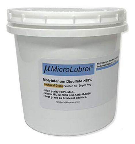 Disulfuro De Molibdeno Microlubrol 98% Polvo De Grado Técni