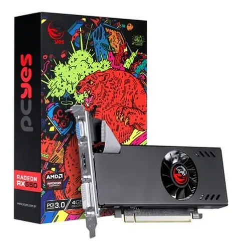 AMD Pcyes Radeon RX 500 Series RX 550 PJR550X4GB