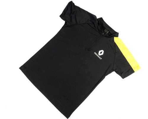 Imagen 1 de 7 de Remera Hombre Rs Manga Amarilla T:s Boutique Renault