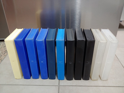 Pack X11 Cajas Vacias Plasticas Para Vhs Videocassette (Usado)