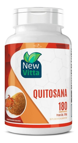 Quitosana Pura 180cpr De 800mg New Vitta