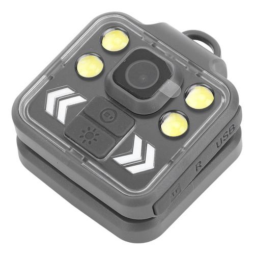 Linterna Frontal, Cámara Portátil Body Sports 1080p, Visión