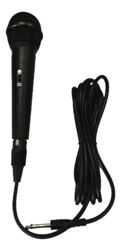 Micrófono Stromberg Con Cable 3mts Aux 6,3mm Karaoke