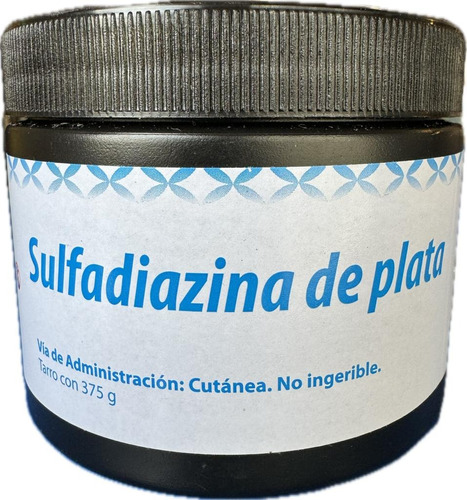 Sulfadiazina De Plata Micronizada, 375gr Crema