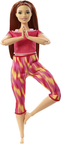 Muñeca Barbie Hecha Para Mover, Curva, Con 22 Articulaciones