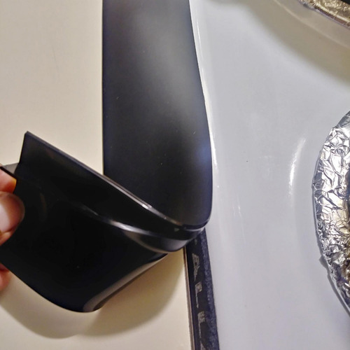 Relleno De Grietas Entre Estufa Y Encimera Tira De Silicona