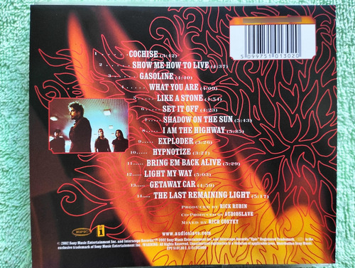 Eam Cd Audioslave Album Debut 2002 + Mega Hit Like A Stone