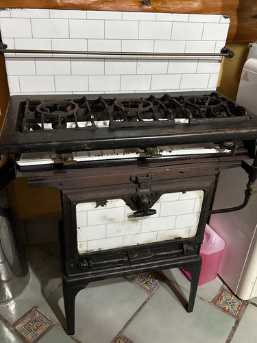 Cocina Antigua 1880 De Hierro Fundido Original (Usado)