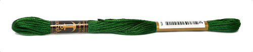 Caja 12 Pzs Hilo Algodón Egipcio Giza Anchor Vela Coats Color 0246 Verde Oscuro