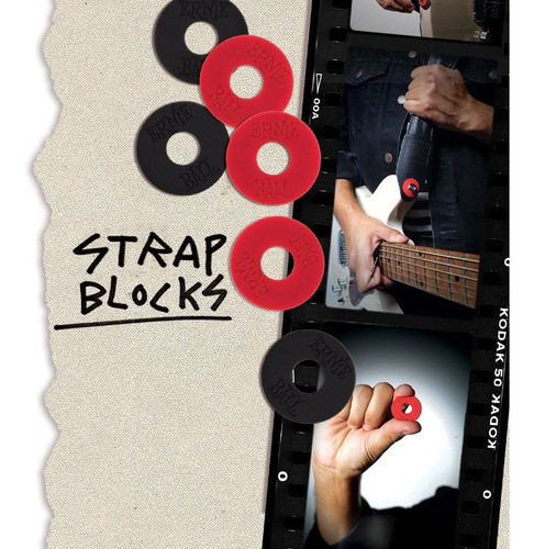 Strap Blocks Ernie Ball Po4603